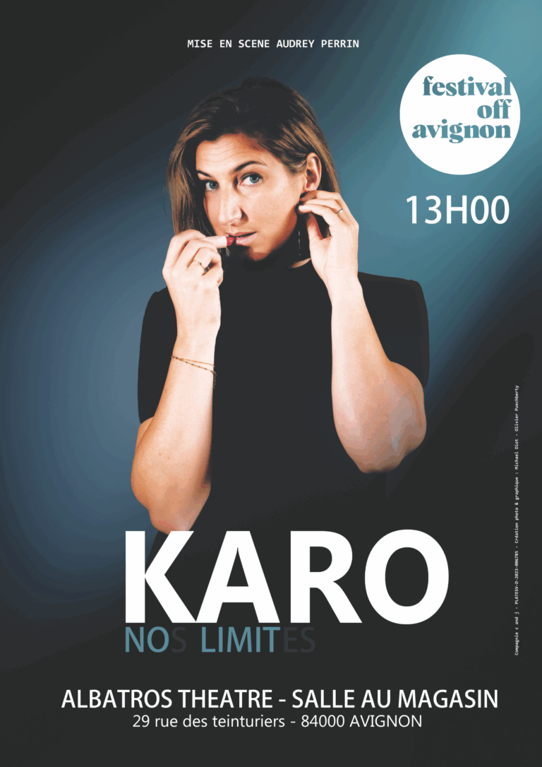 AFFICHE AVIGNON - Caroline B