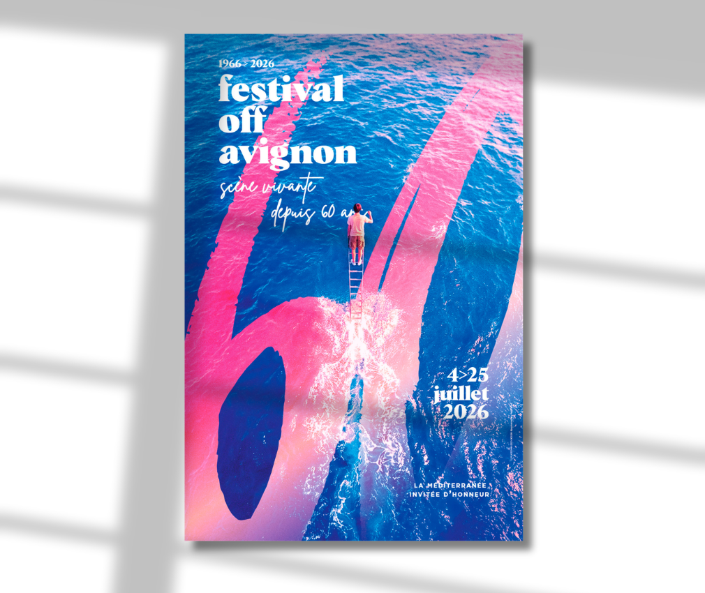 Le Festival Off Avignon 2026 dévoile son affiche pour ses 60 ans